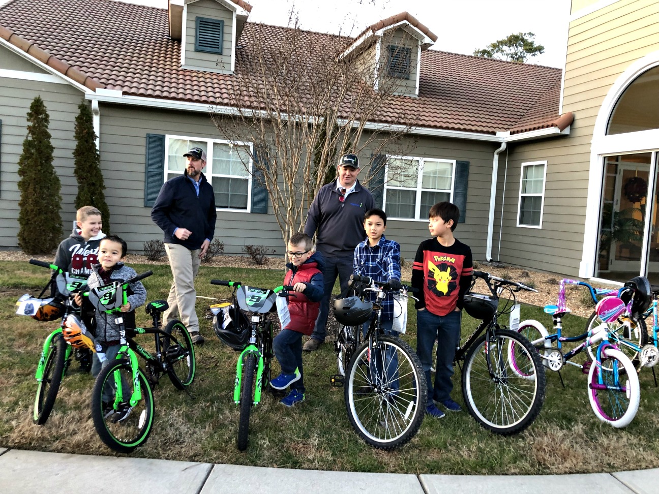 BrightView & HHF Donate Bicycles to Military Families 