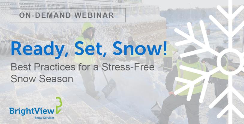 Ready, Set, Snow - Best Practices for a Stress-Free Snow Season