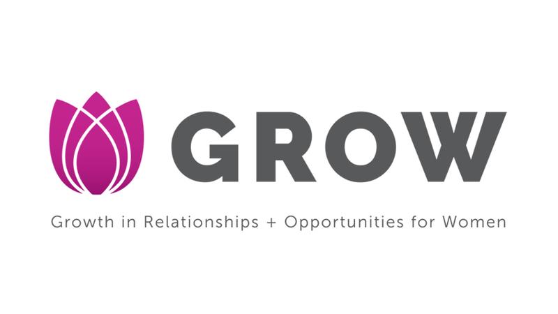 Growth in Relationships + Opportunities for Women - GROW Logo