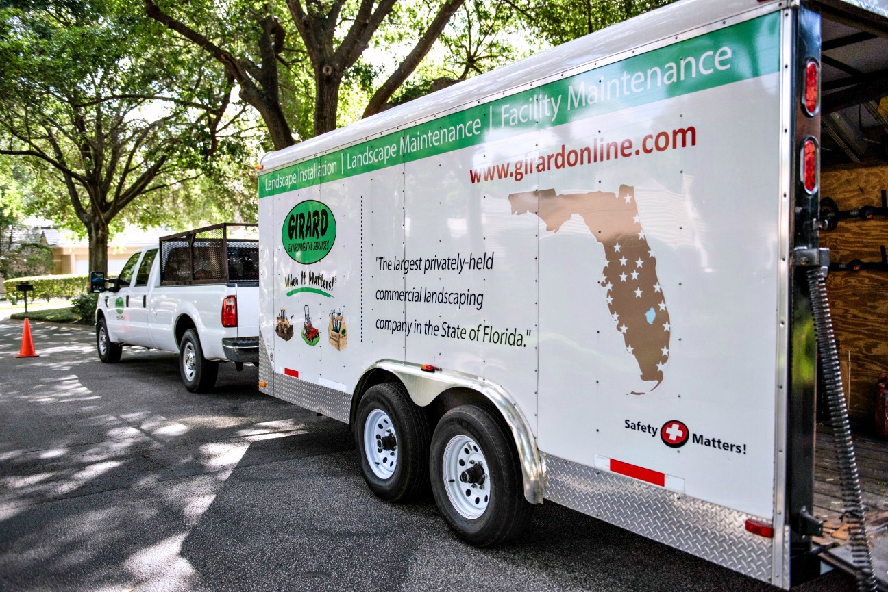 Girard Environmental Services truck trailer
