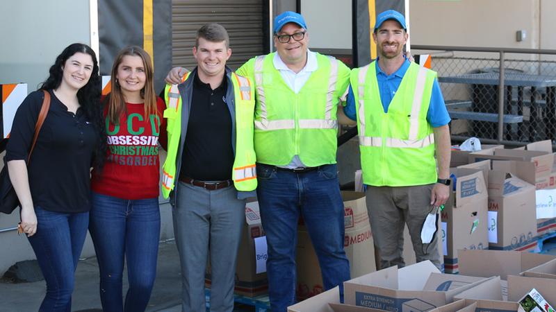 Stuff the Truck Holiday Food Drive in Partnership with St. Mary's Food Bank in Arizona.