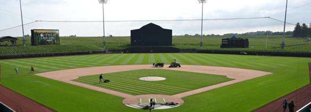 MLB at Field of Dreams baseball cornfield Iowa