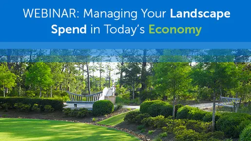 Managing Your Landscape Spend in Today's Economy