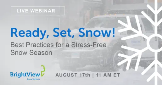 Best Practices for a Stress-Free Snow Season: Ready, Set, Snow Webinar
