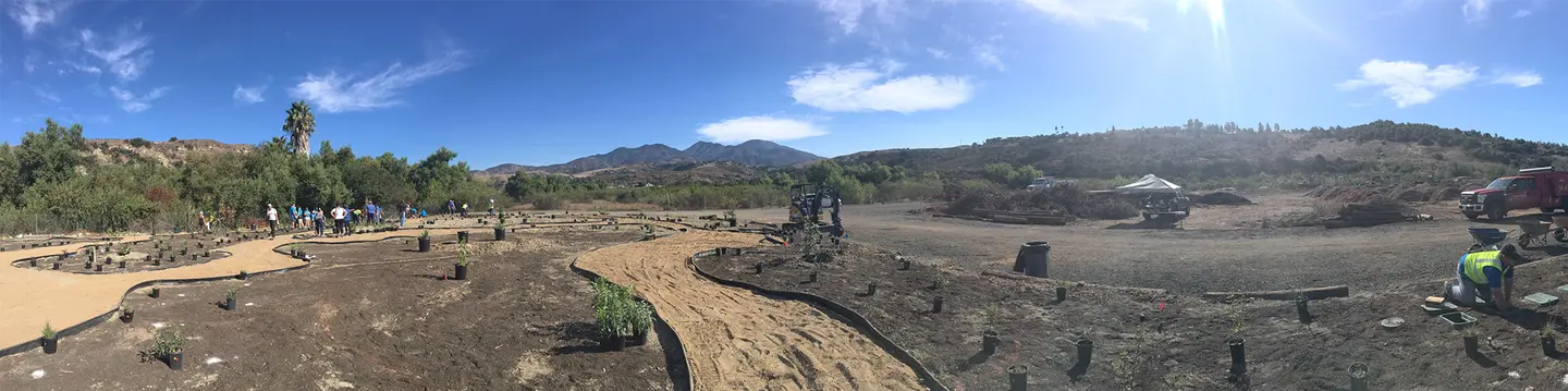 SoCal Interactive Garden Installation