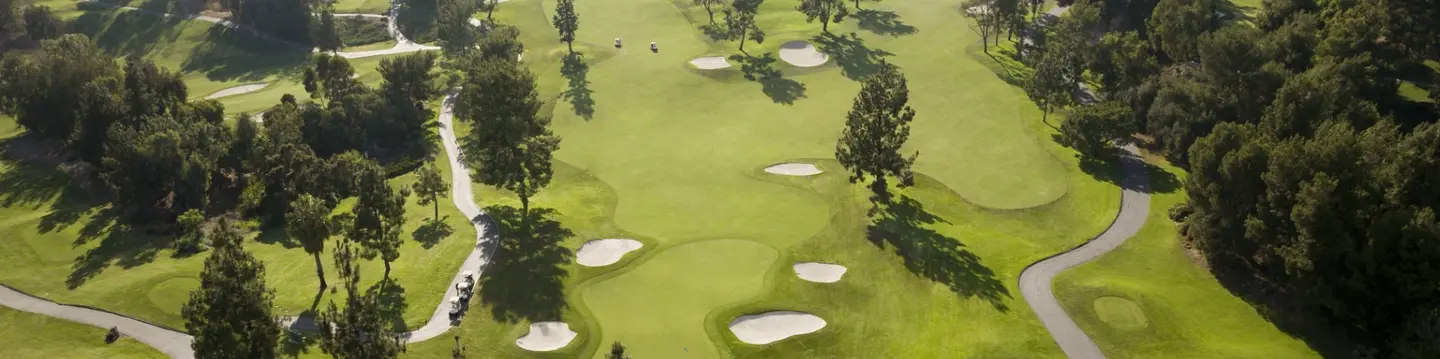 Healthy Golf Course Greens