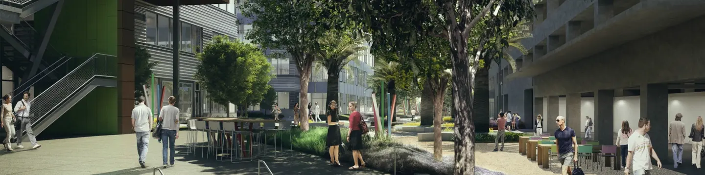 Gensler Latitude Courtyard Makeover