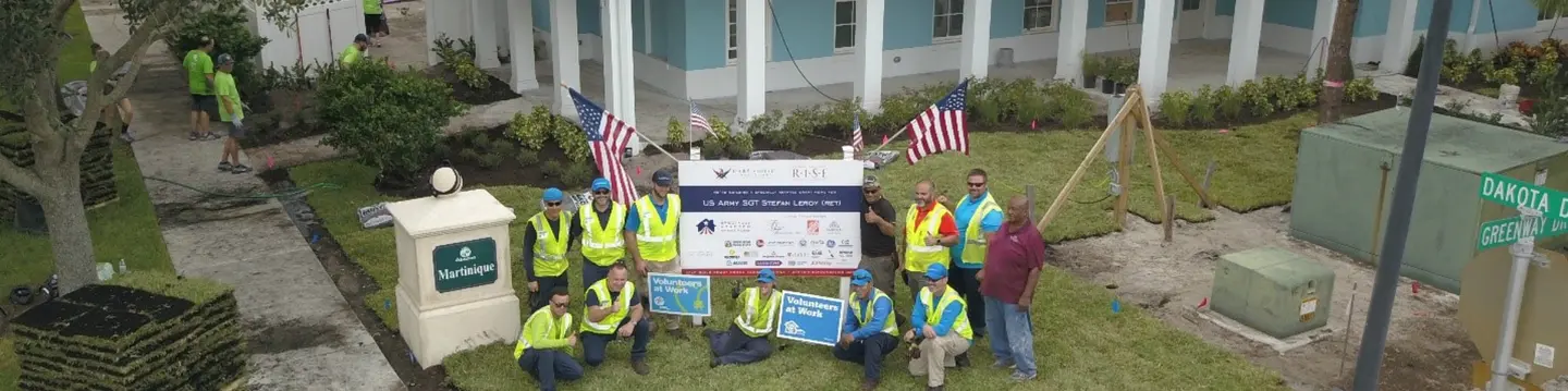 BrightView Provides Landscaping for Double Amputee Afghanistan War Veteran