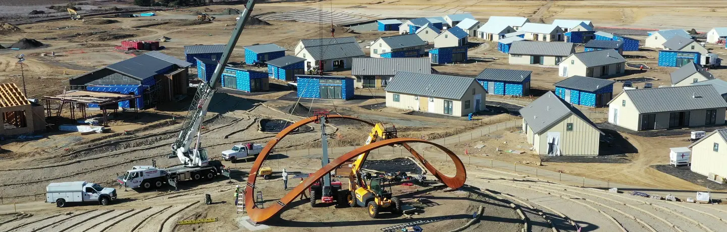 Napa Infinity Sculpture Showcased