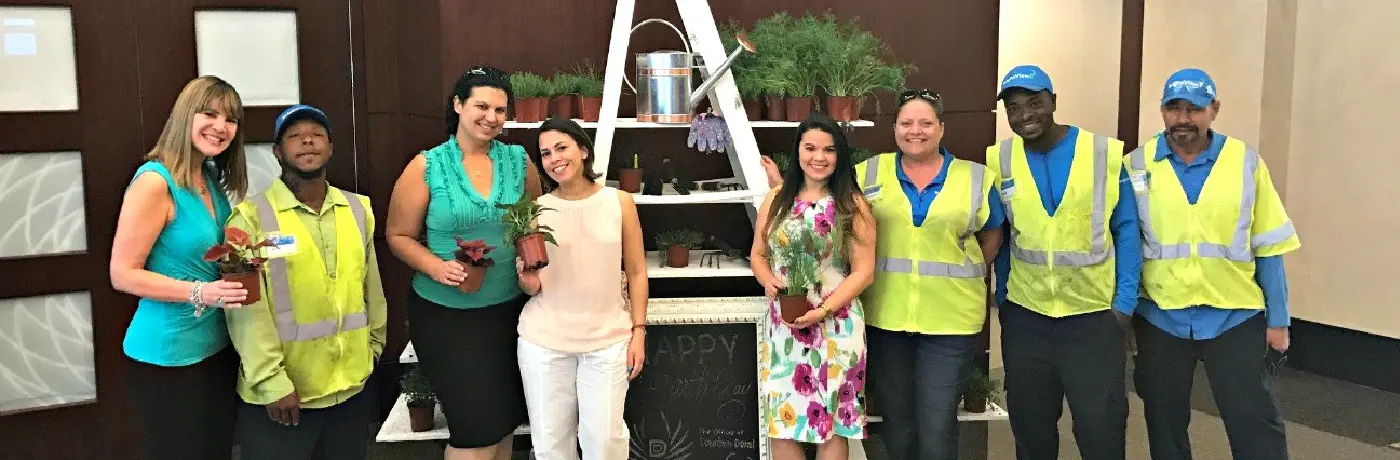 Earth Day donation BrightView