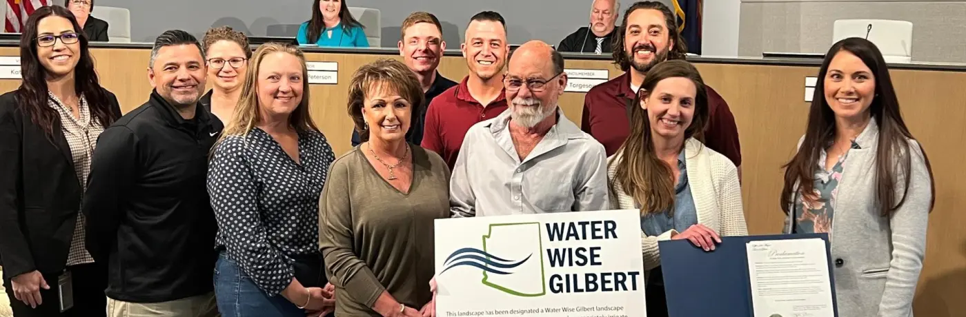 Gilbert Arizona water management recognition