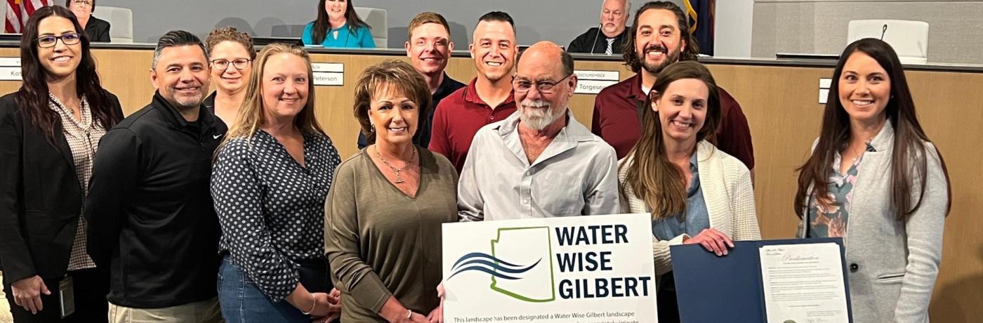 Gilbert Arizona water management recognition