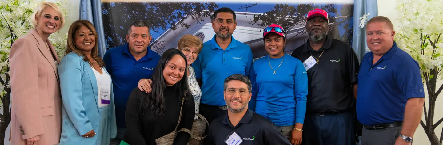 Kristi House BrightView team members