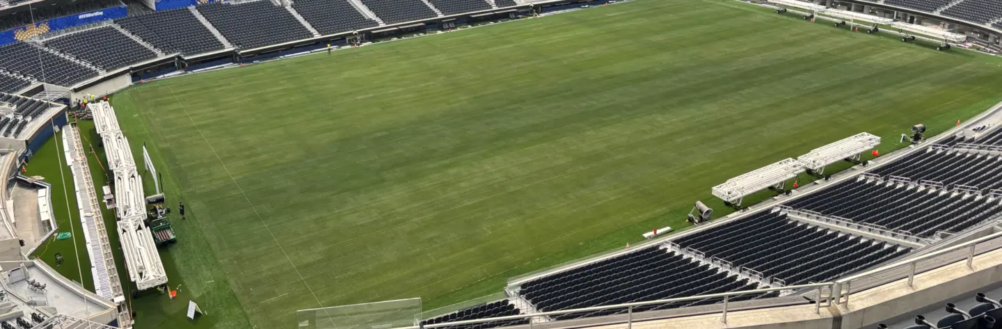 SoFi Stadium natural grass soccer pitch FIFA World Cup