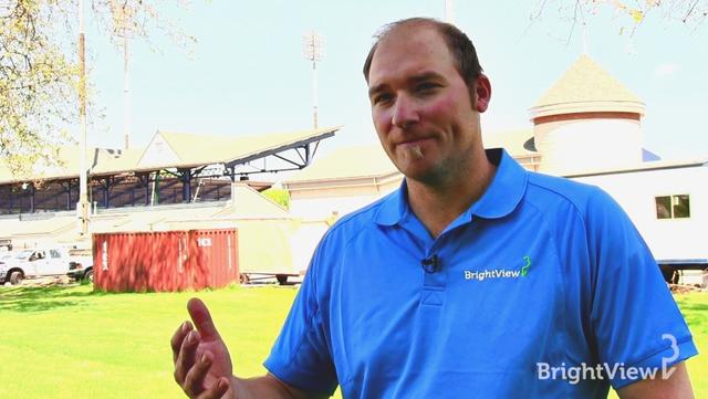 BrightView Kevin Moses baseball sports turf