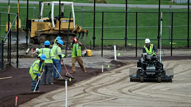 BrightView Landscape Development baseball field