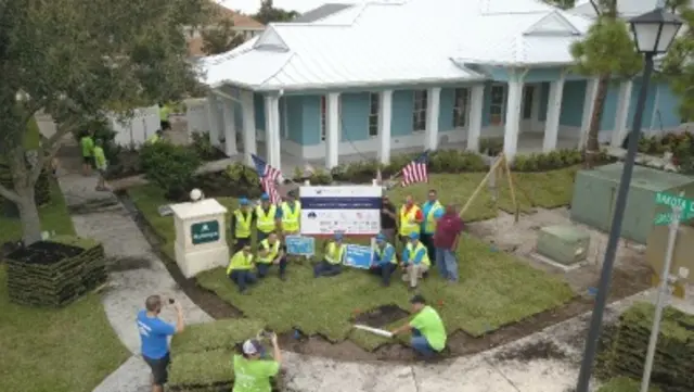 BrightView Provides Landscaping for Double Amputee Afghanistan War Veteran