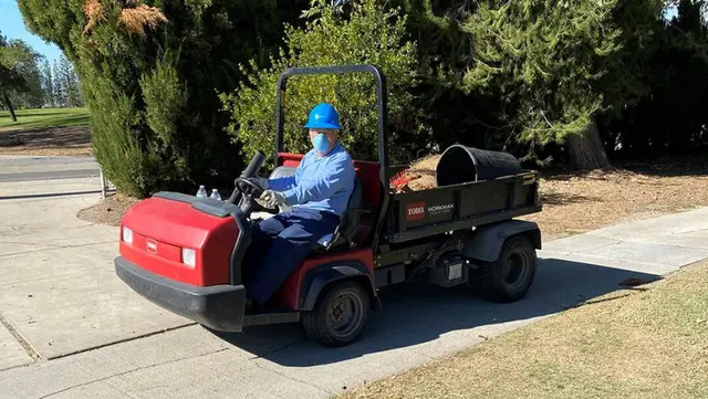 Golf cart BrightView