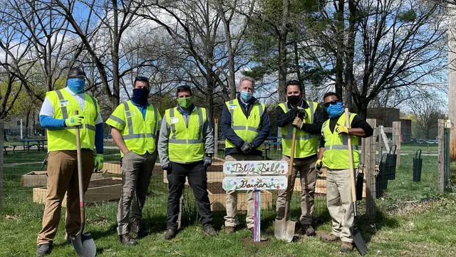 Students Dig into Garden Project Thanks to BrightView Donation