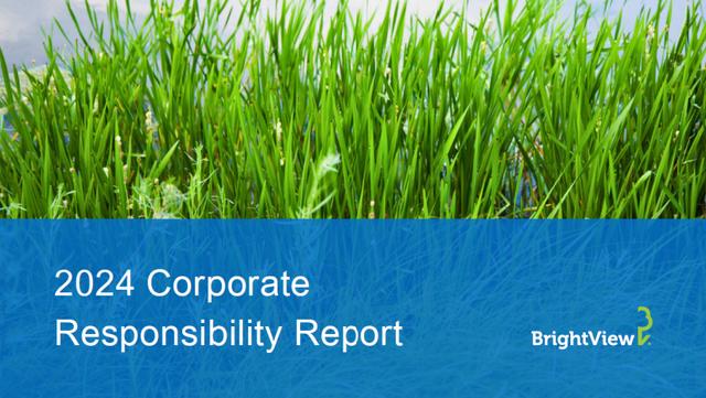 BrightView Corporate Responsibility Report 2024