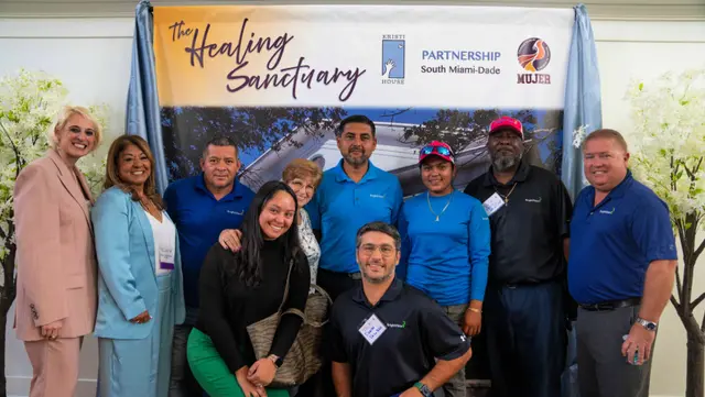 Kristi House BrightView team members