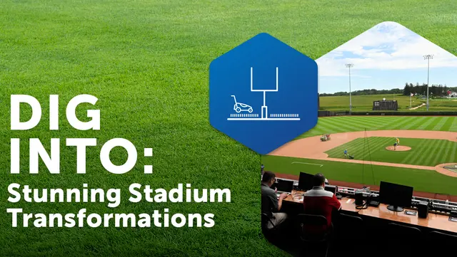 Stunning stadium transformations