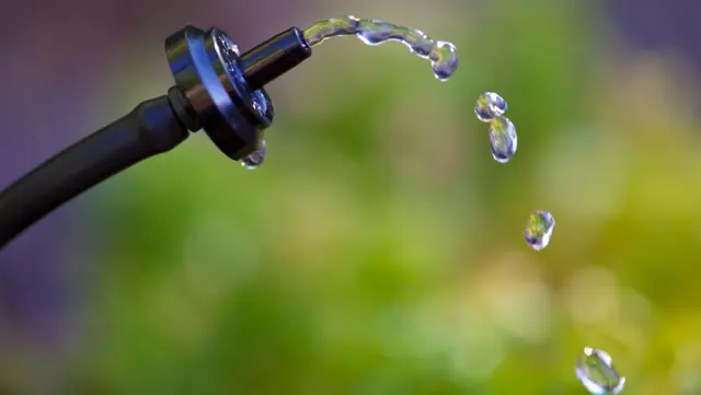drip irrigation water droplets