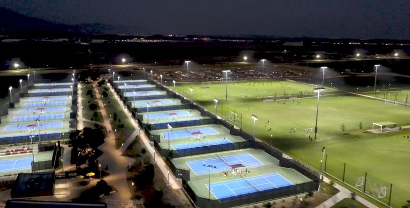Great Park Sports Park sports facilities tennis soccer