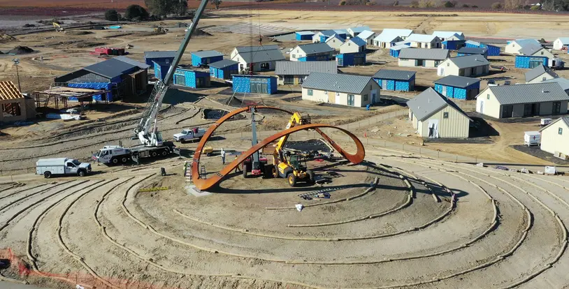 Napa Infinity Sculpture Showcased