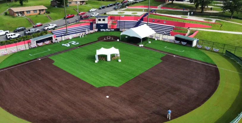 Willie Mays Park youth baseball field