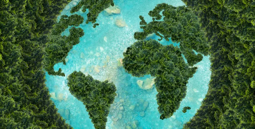 planet earth plant material