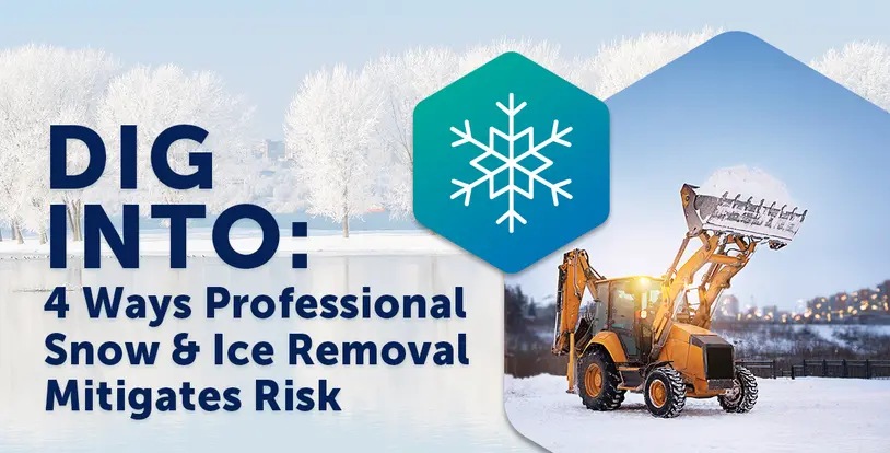 4 Ways Professional Snow & Ice Removal Mitigates Risk